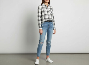 shein koszula w kratę: Mohito, Women`s shirt, size S