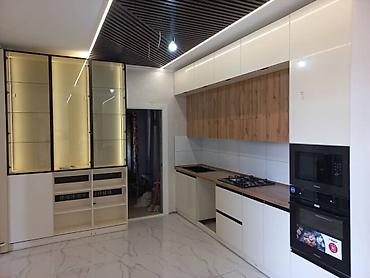 Кухонные гарнитуры: Кухонный гарнитур, Новый, цвет - Серый, МДФ, Бесплатная доставка — 6