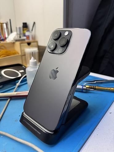 Apple iPhone: IPhone 14 Pro, Б/у, 128 ГБ, Space Gray, 80 % — 6