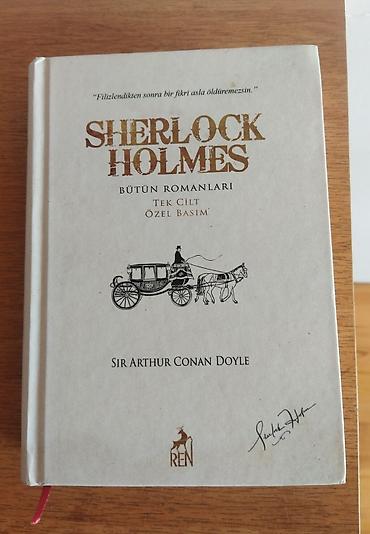 Kitab 15 manata alınıb. Sherlock Holmes Bütün Romanlar Tek Cilt Özel
