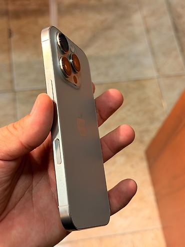soyuducu anbar satilir: IPhone 15 Pro, 256 GB, Natural Titanium, Face ID — 3