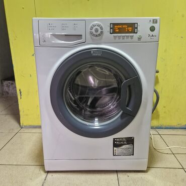 300 manat depazitle masinlar: Paltaryuyan maşın Hotpoint Ariston, 7 kq, İşlənmiş, Avtomat, Qurutma var, Kredit yoxdur, Ödənişli çatdırılma