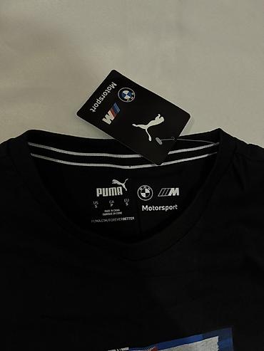 худи бмв: Мужская футболка, S, Puma, Новый, цвет - Черный, Самовывоз — 2