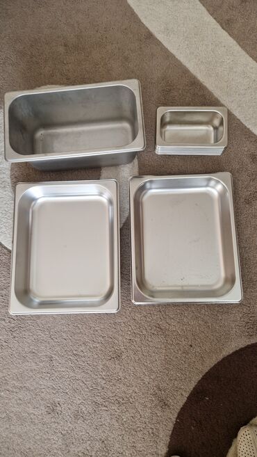 Tava-qazan dəstləri: Rəng - Gümüşü, Paslanmayan polad, Türkiyə — 3