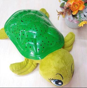 Другие товары для детей: Ночник черепаха проектор воспроизводит имитацию звездного