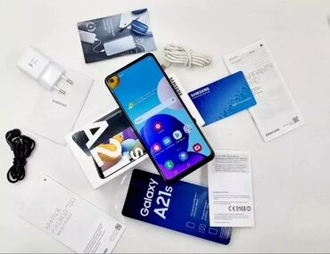 Xiaomi: Samsung Galaxy A21S, Б/у, 256 ГБ, цвет - Синий, 2 SIM
