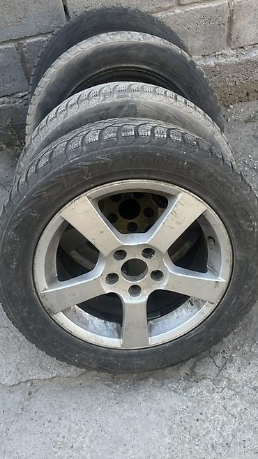 печки сапог: Колеса в сборе 215 / 55 / R 16, Зимняя шипованная, Б/у, Комплект, Легковые, Литые, отверстий - 5 — 4