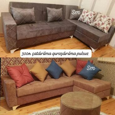 Divanlar: Künc divan, Açılan, Bazalı, Vеlur parça, Pulsuz çatdırılma -da lalafo.az — 6 Divanlar: Künc divan, Açılan, Bazalı, Vеlur parça, Pulsuz çatdırılma — 6