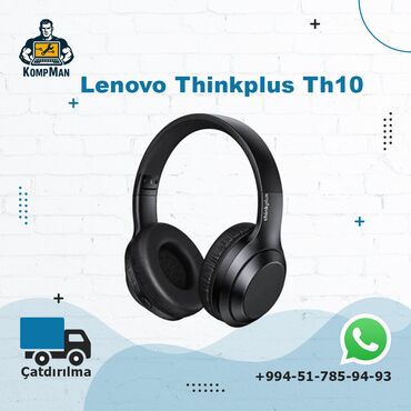 oyun notebookları: Lenovo qulaqlıq 🎧 Lenovo Thinkplus – Texnologiyanın Zərif Gücü! ⚡ Ən