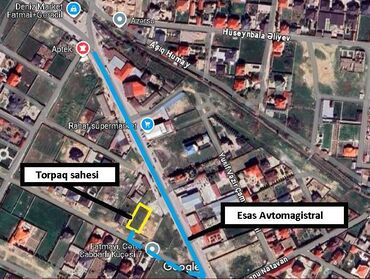 türkanda torpaq: 8 sot, Tikinti, Mülkiyyətçi, Kupça (Çıxarış)
