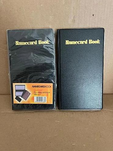 torba za dokumente: PVC futrola/knjiga za vizit karte – Namecard Book Rubenis - — 1