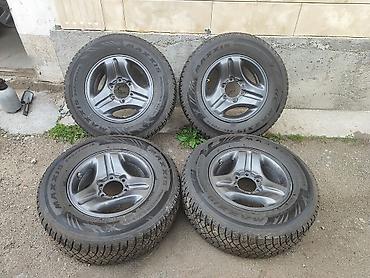 70 сом: Дөңгөлөктөр монтажда 245 / 70 / R 16, Кыш, Колдонулган — 1