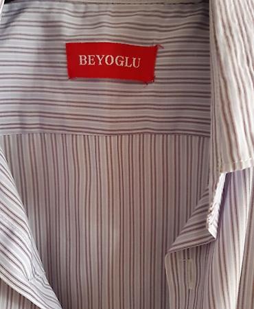 Kişi geyimləri: Kişi üçün uzun qol köynək. 38, 40, 42 razmerlərə gedir. M, L, XL — 2
