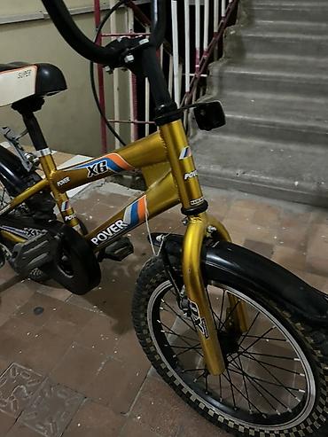 teker velosiped: Uşaq velosipedi – POWER X6 - Təkər ölçüsü: təxminən 16" - Rəng — 3