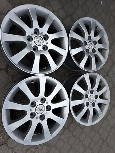 диски от виндом: Литые Диски R 16 Toyota, Комплект, отверстий - 5, Б/у — 2