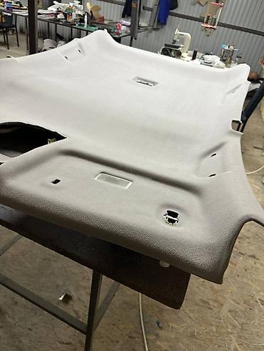 Работы по обшивке: Перетяжка потолка автомобиля и элементов потолочной обивки - Полный — 13