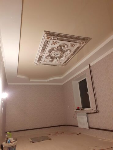 Натяжной потолок: Натяжной потолок Матовое, 3D потолки, Глянцевое Бесплатный замер, Гарантия, Монтаж — 17