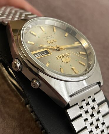 Qol saatları: İşlənmiş, Qol saatı, Orient, rəng - Qızılı — 3