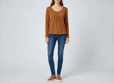 bluzka srebrną nitką: Enjoy, Women's blouse, size M