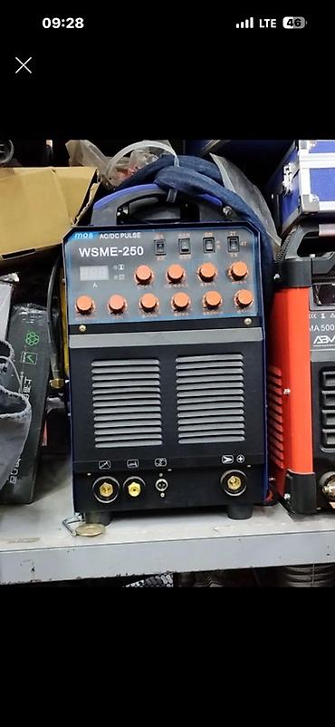 Сварочный инвертор TIG/MMA WSME-250 (AC/DC Pulse) - Процесс TIG AC/DC