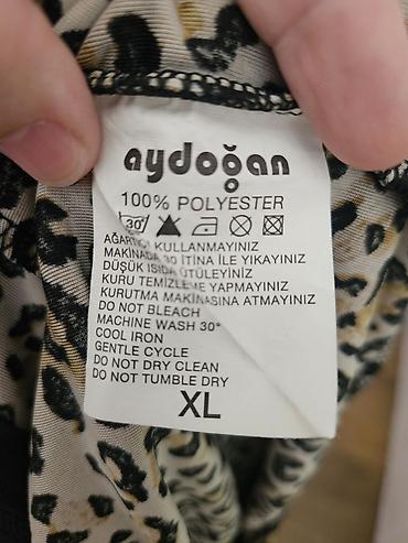 coban geyimi: Leopar naxışlı kapüşonlu hırka/sviter, az istifade olunub. - Brend — 3