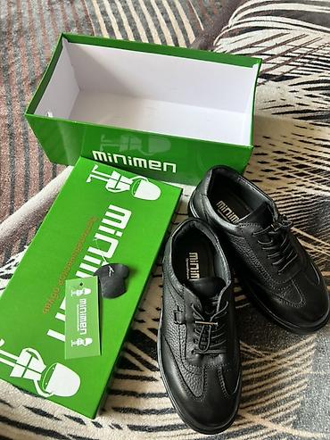 коляска для двойняшки: Кроссовки Minimen, черные - Бренд: Minimen (оригинальная коробка и — 3