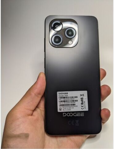 телефоны в ломбарде: DOOGEE, N55 Pro, Колдонулган, 128 ГБ, түсү - Кара