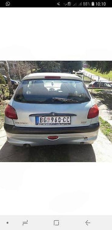 prevoz auto prikolicom: PEUGEOT 206 - KOMPLETAN AUTO U DELOVIMA | Peugeot 206 1.4 — 4