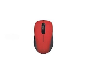 Kompjuterski miševi: Bežični optički miš – crveno-crni - Kompaktni dizajn za desnu i levu — 1