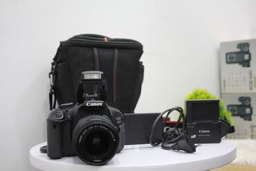 Fotokameralar: Canon 600D + 18-55 mm linza Shexsi istifade ucun almisdim ehtiyac