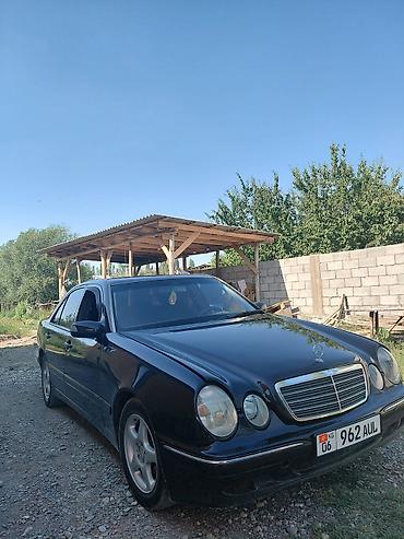 электр авто: Mercedes-Benz E-Class: 2001 г., 2 л, Кол менен иштөөчү, Бензин, Седан — 2