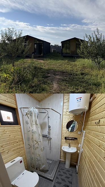 15: Два новых домика в центре Чолпон-Аты. Большой/6 человек 11.000 и 5500 — 4
