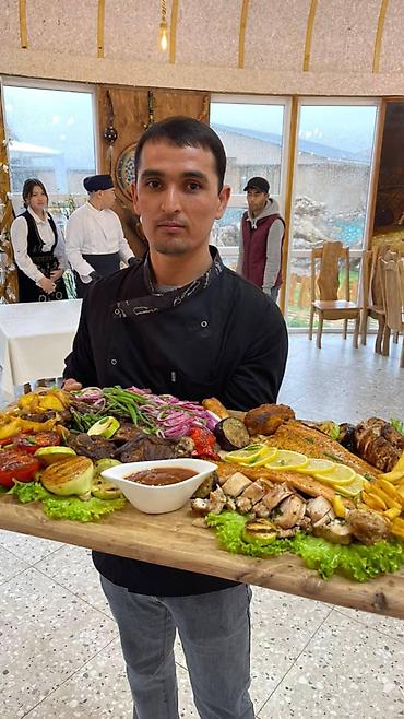 Баранина: Ассорти шашлыков на мангале - Богатое мясное ассорти, приготовленное — 7