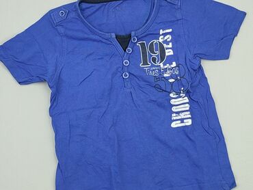 koszula hugo boss niebieska: Koszulka, Lupilu, 3-4 lat, 98-104 cm, stan - Dobry