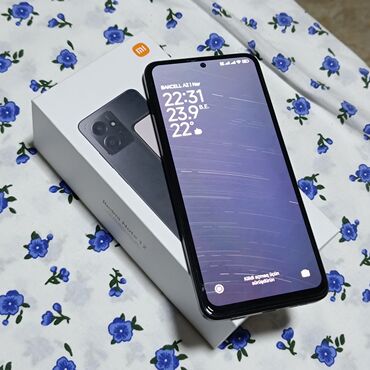 xiomi pad: Xiaomi Redmi Note 12, 256 GB, rəng - Qara, 
 İki sim kartlı, Face ID, Sensor