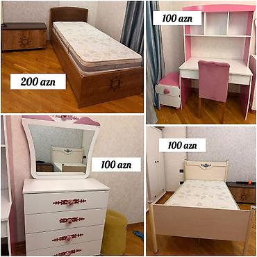 Bir evden satiş‼️tecili‼️ Bazali qehveyi çarpayi ortopedik matras ve lalafo.az -da Bir evden satiş‼️tecili‼️ Bazali qehveyi çarpayi ortopedik matras ve