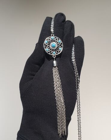 ogrlice hiruski celik: Pendant necklace, Material: Silver