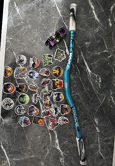 Velosiped ehtiyyat hissələri: TEMUDAN UCUZ!! İŞLƏNMƏMİŞ!!! Gidon Mavi WAKE-22 Azn Gidon boğazı — 2