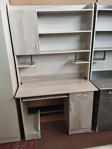 Компьютерные столы: Компьютерный стол, Новый, С полками — 17