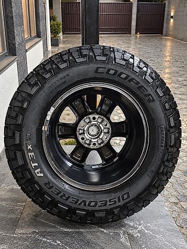 Шиналар жана дисктер: Дөңгөлөктөр монтажда 275 / 70 / R 18, All-season, Колдонулган, Комплект, Жол тандабастар (АТ/МТ), Куйма, тешиктери - 6 — 2
