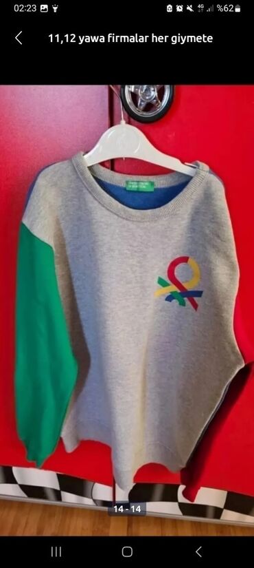 uşaq qaçış krossovkaları: Benetton 11,12 yawa ideallll