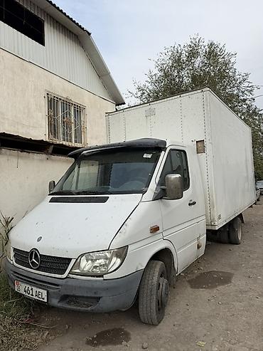 работа на своем спринтере: Грузовой фургон Mercedes-Benz Sprinter (кабина с будкой) Обём 2,7 — 2