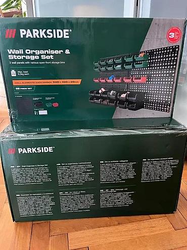 Ostali alati i mašine: Zidni organizator sa plastičnim kutijama za radionicu/garage - Sistem — 9