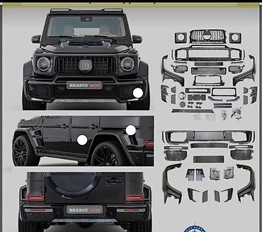 глушитель brabus: Комплект обвеса в стиле Brabus для Mercedes-Benz G‑Class (W463A/W464 — 1