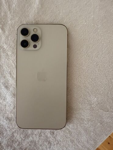 Apple iPhone: IPhone 12 Pro Max, 128 GB, Qızılı, Face ID