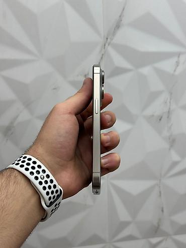 Apple iPhone: IPhone 15 Pro, 256 GB, Gümüşü, Face ID — 9