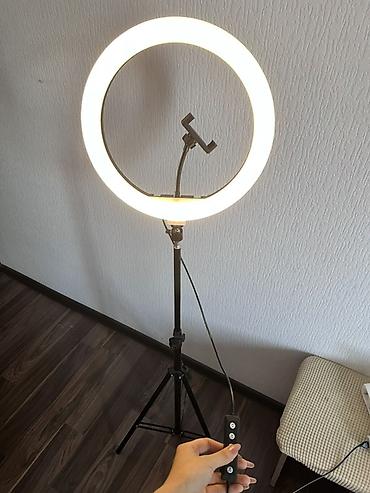 кольцовая лампа: Кольцевая лампа RGB LED MJ36 (Soft Ring Light) - Диаметр кольца — 4