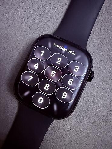 smart saat iphone: Yeni, Smart saat, Apple, Sensor ekran, rəng - Qara — 3