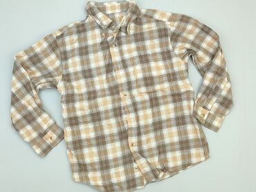 Shirts: Shirt 14 years, condition - Very good, pattern - Cell, color - Multicolored