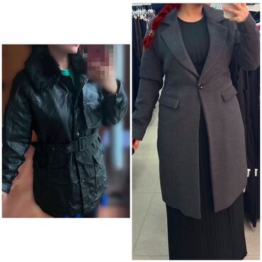 купить кожаную куртку в баку: Пальто, Defacto, 2XL